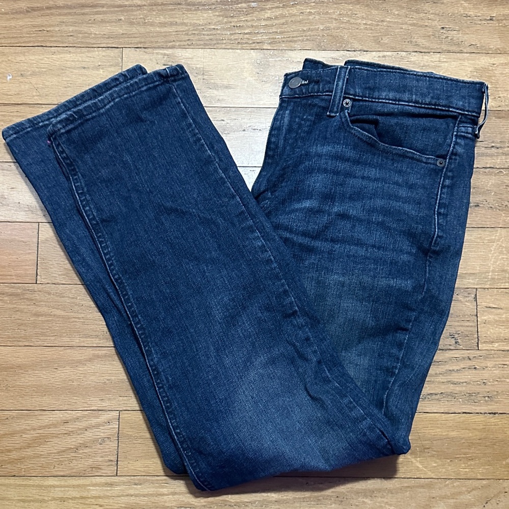 Levi's Men's Straight Jeans in Deep Blue